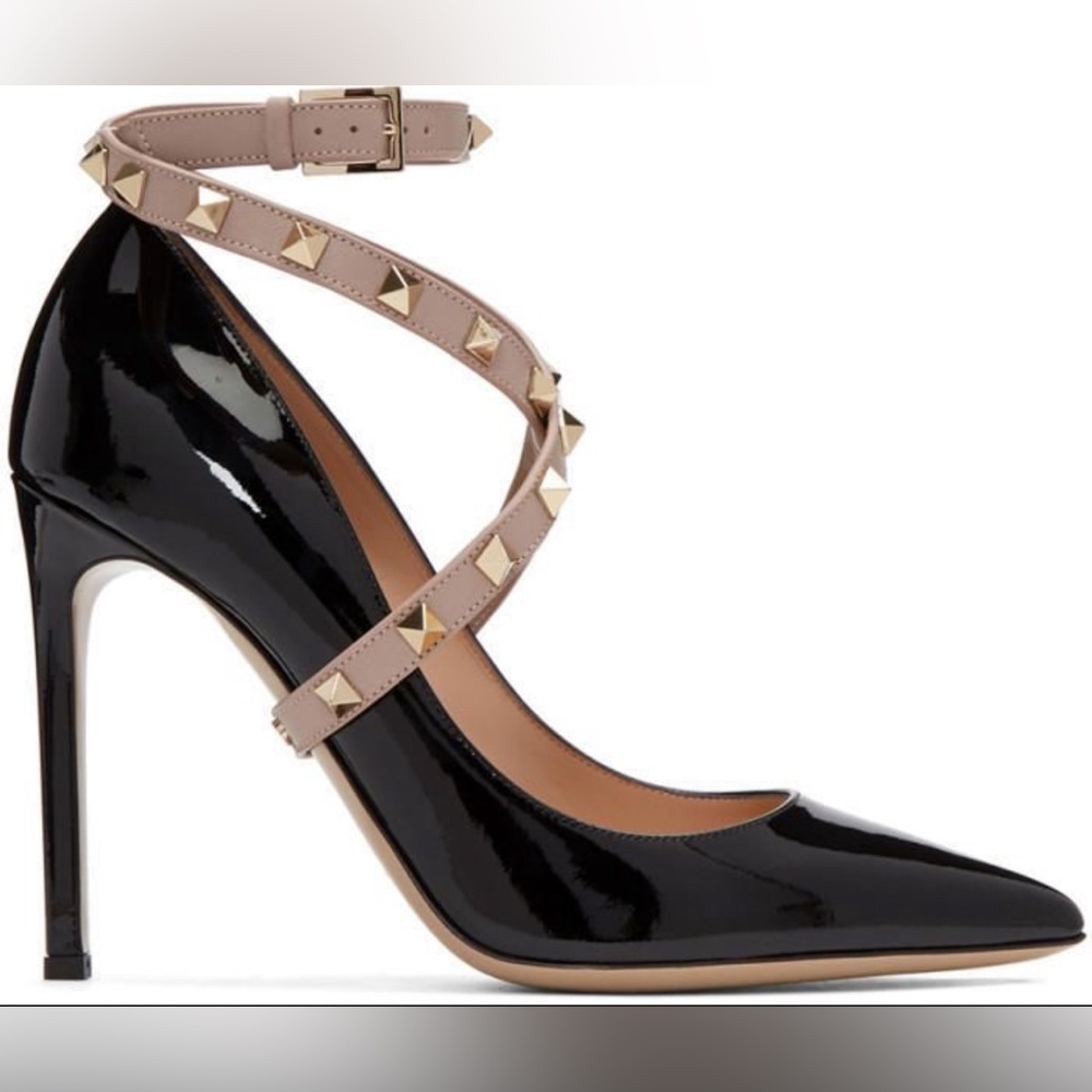 Valentino Garavani Rockstud Wrap Pump